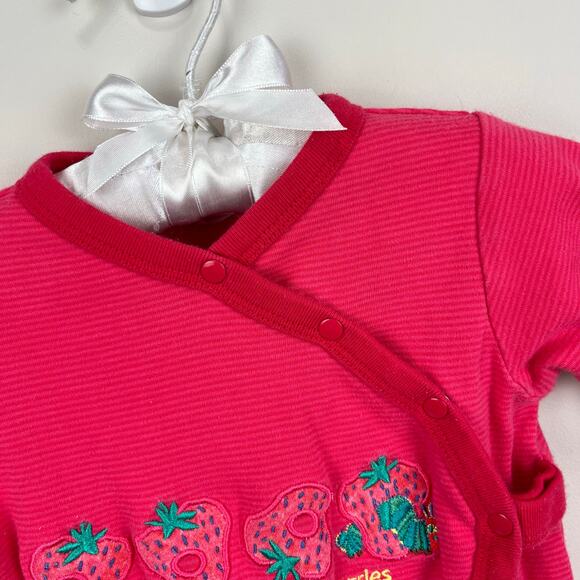 Vintage Y2K Carter's Eric Carle The Very Hungry Caterpillar Footie 0-3 Months - Picture 2 of 8